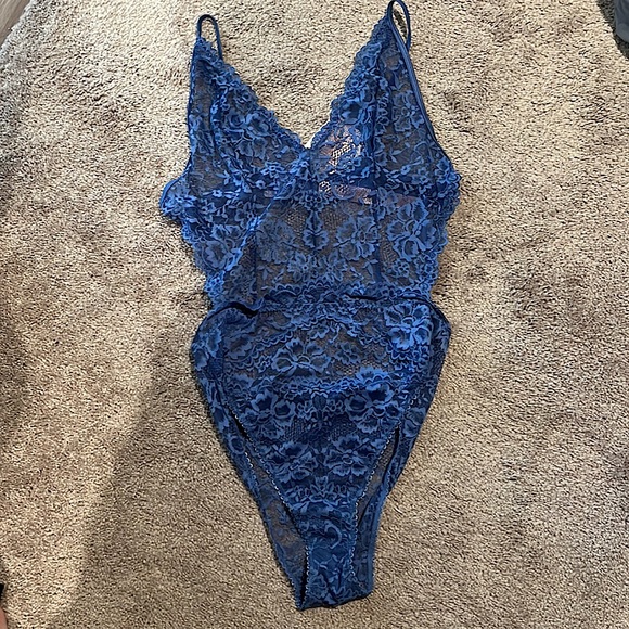 Savage X Fenty floral lace teddy Medium - Picture 3 of 7